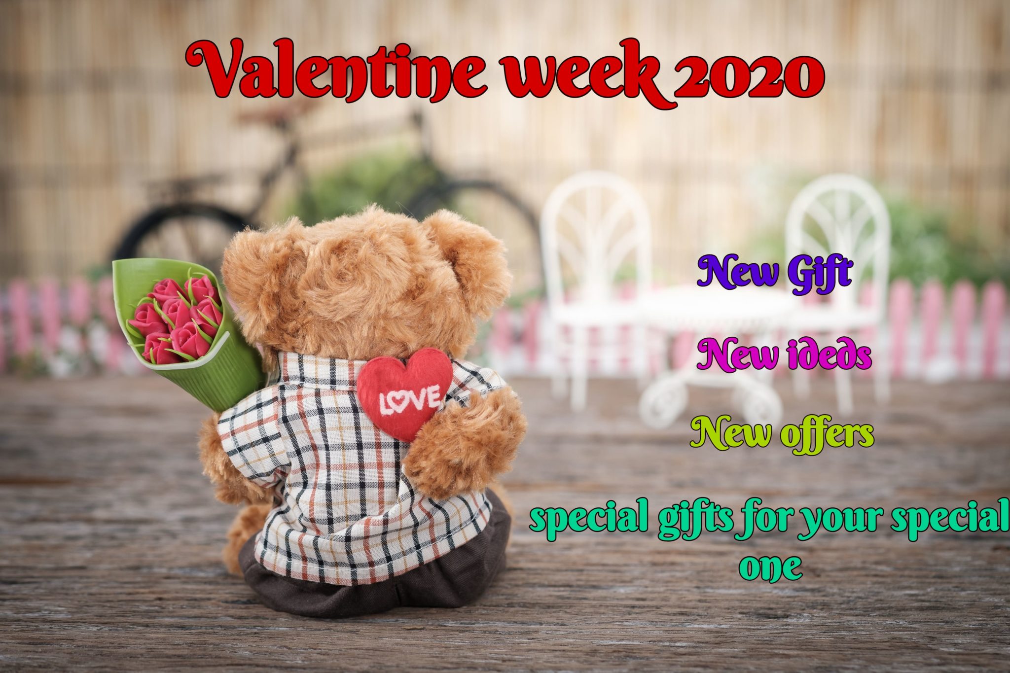 2020 valentine's bear